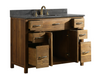 Design Element Bryson Bath Vanity Cabinet Only in Walnut - Design Element - Ambient Home