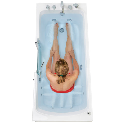 Ella's Bubble Laydown Hydro – Acrylic Walk In Bathtub (32″W x 72″L) - Ella's Bubbles - Ambient Home