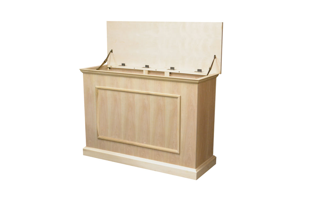 TV Lift Cabinet for 50" Flatscreen TVs - Elevate by Touchstone, Unfinished Birch 72012 - Touchstone - Ambient Home