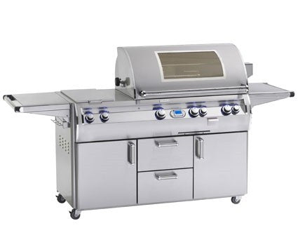 Fire Magic Grills E790S-8L1N-71-W/E790S-8L1P-71-W Echelon Diamond 36 Inch Free-Standing Grill with Digital Thermometer and Window, Natural/Propane Gas, Infrared burner "L" Burner - Fire Magic - Ambient Home