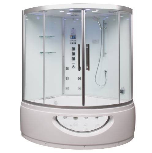 Platinum DA333 Steam Shower (59"L x 59"W x 89"H) - Platinum - Ambient Home