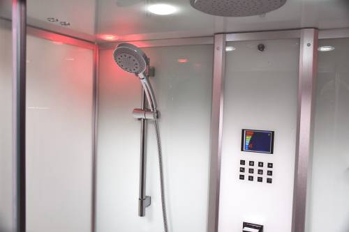 Platinum DA580 Steam Shower (59"L x 31.5"W x 85.5"H) - Platinum - Ambient Home