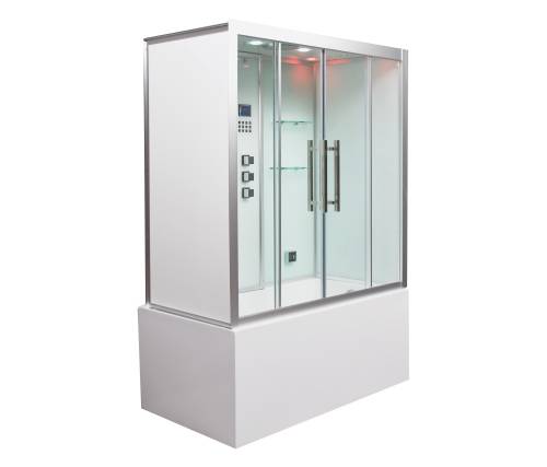 Platinum DA580 Steam Shower (59"L x 31.5"W x 85.5"H) - Platinum - Ambient Home