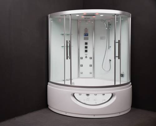 Platinum DA333 Steam Shower (59"L x 59"W x 89"H) - Platinum - Ambient Home