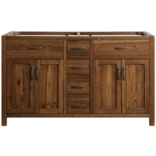 Design Element Bryson 71 Inch Freestanding Bathroom Vanity Base Only, Walnut Finish - Design Element - Ambient Home