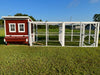 OverEZ Wooden 8 Ft. Chicken Run (8’W X 8’L X 6’3”H) - OverEZ - Ambient Home