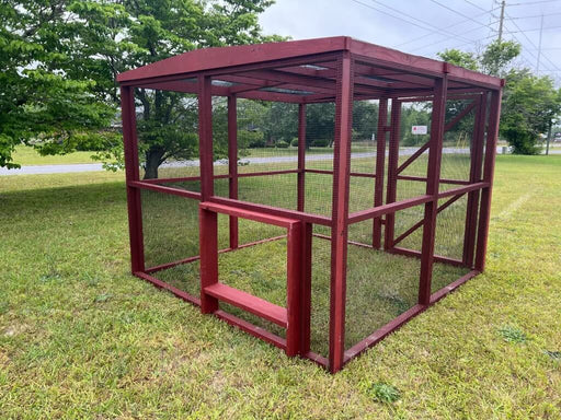 OverEZ Wooden 8 Ft. Chicken Run (8’W X 8’L X 6’3”H) - OverEZ - Ambient Home