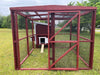 OverEZ Wooden 8 Ft. Chicken Run (8’W X 8’L X 6’3”H) - OverEZ - Ambient Home