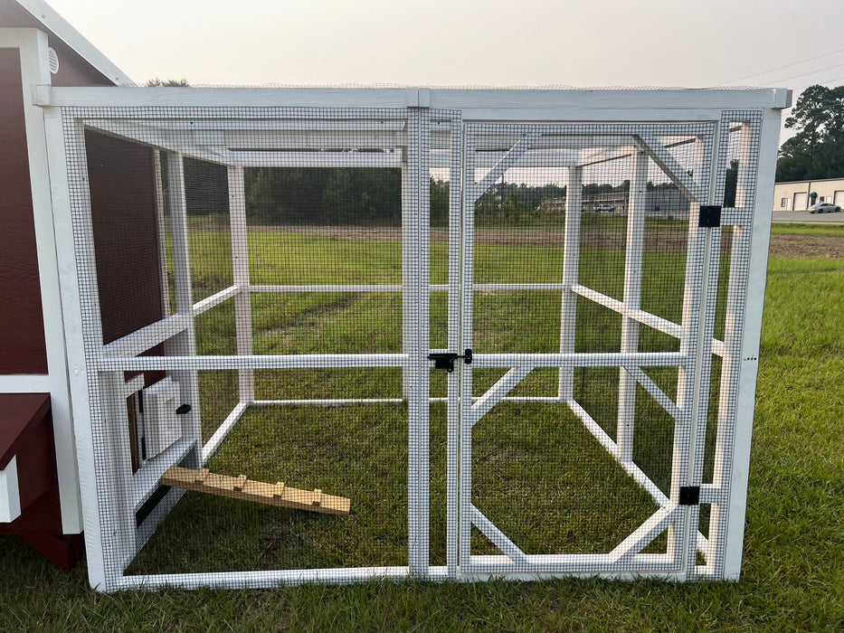 OverEZ Wooden 16 Ft. Chicken Run (8’W X 16’L X 6’3”H) - OverEZ - Ambient Home