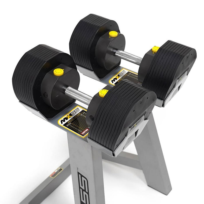 MX Select Adjustable Dumbbells and Adjustable Barbell & EZ Curl Package - MX Select - Ambient Home