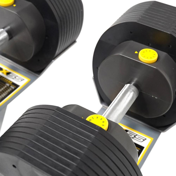 MX Select Adjustable Dumbbells and Adjustable Barbell & EZ Curl Package - MX Select - Ambient Home