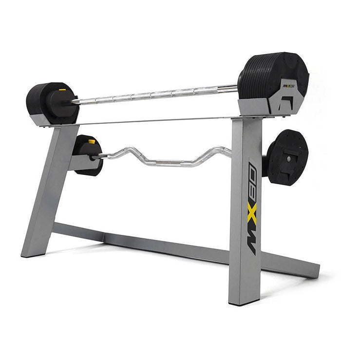 MX Select Adjustable Dumbbells and Adjustable Barbell & EZ Curl Package - MX Select - Ambient Home