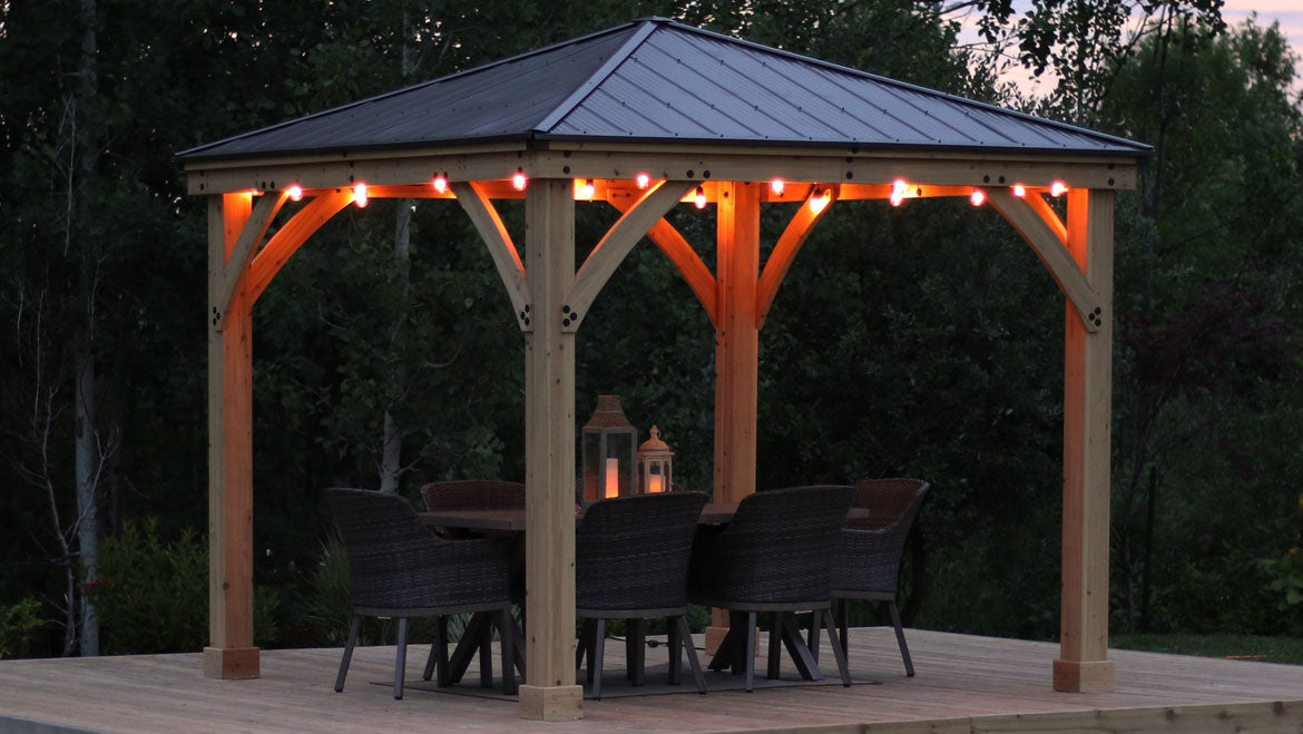 Yardistry 10 x 10 Meridian Gazebo Kit - Yardistry - Ambient Home