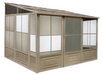 Gazebo Penguin Florence Add a Room Sunroom Patio Enclosure with Polycarbonate Roof - Gazebo Penguin - Ambient Home