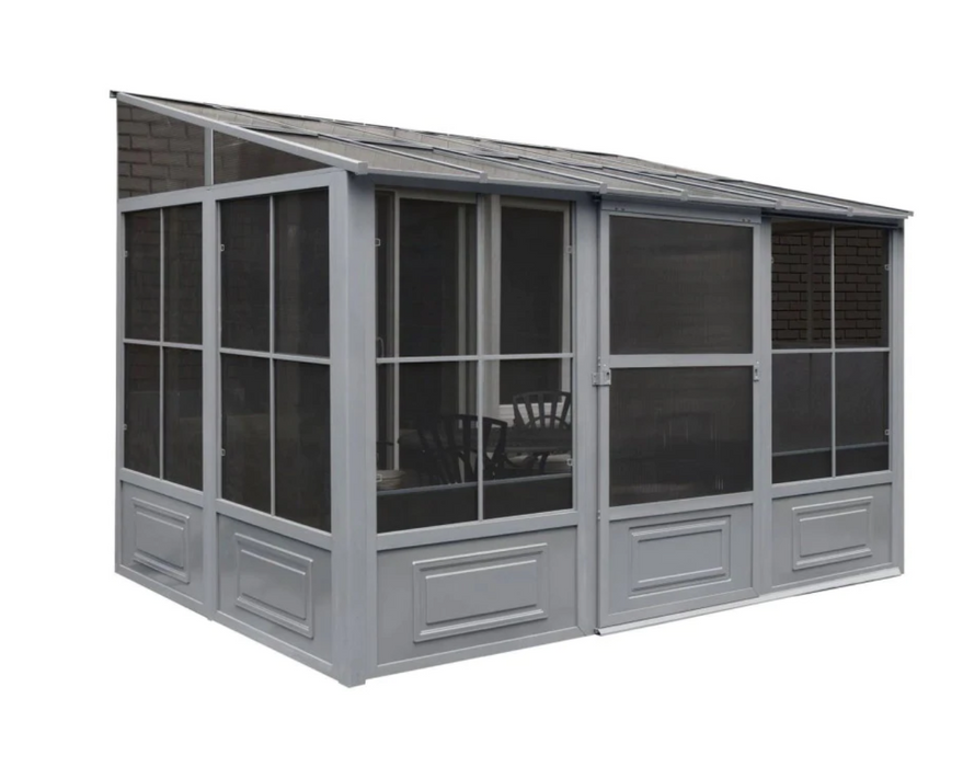 Gazebo Penguin Florence Add a Room Sunroom Patio Enclosure with Metal Roof - Gazebo Penguin - Ambient Home
