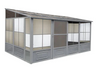 Gazebo Penguin Florence Add a Room Sunroom Patio Enclosure with Polycarbonate Roof - Gazebo Penguin - Ambient Home