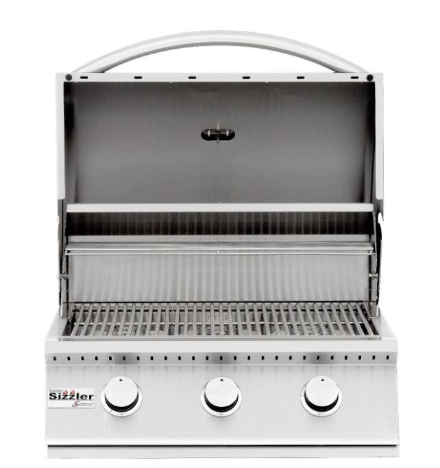 Summerset Sizzler 26-Inch 3-Burner Built-In Natural Gas Grill - SIZ26-NG - Summerset - Ambient Home