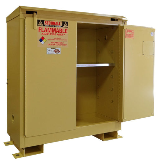 Securall  A130WP1 - Weatherproof Flammable Storage Cabinet - 30 Gal. Self-Latch Standard 2-Door - Securall - Ambient Home