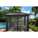 Paragon Outdoor Siena Hard Top Gazebo with Sliding Screen - Paragon Outdoor - Ambient Home
