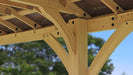 Yardistry 12 x 24 Meridian Gazebo with Cedar Wood & Aluminum Roof - Yardistry - Ambient Home