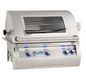 Fire Magic Echelon Diamond E660I 30-Inch Built-In Natural/Propane Gas Grill W/ One Infrared Burner, Magic View Window, Rotisserie, & Digital Thermometer - E660I-8L1N-W/E660I-8L1P-W - Fire Magic - Ambient Home