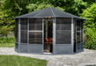 Gazebo Penguin Florence Solarium 4-Season Sunroom Kit / Patio Gazebo with Metal Roof - Gazebo Penguin - Ambient Home
