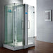 Athena WS-123 Steam Shower - 59" x 36" x 89" - Clear Glass - Athena - Ambient Home
