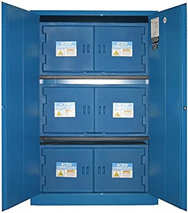 Securall  C260 - Acid/Corrosive Storage Cabinet - 60 Gal. Self-Close, Self-Latch Sliding Door - Securall - Ambient Home