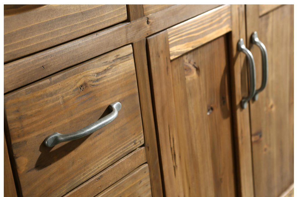 Design Element Bryson Bath Vanity Cabinet Only in Walnut - Design Element - Ambient Home