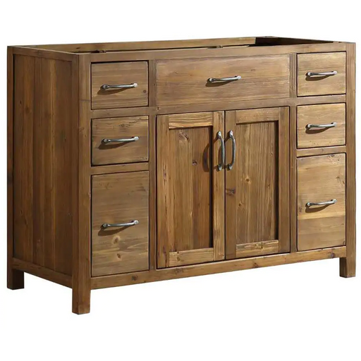 Design Element Bryson Bath Vanity Cabinet Only in Walnut - Design Element - Ambient Home