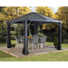 Sojag™ Sanibel Gazebo Steel Roof with Mosquito Netting - Sojag Gazebo - Ambient Home