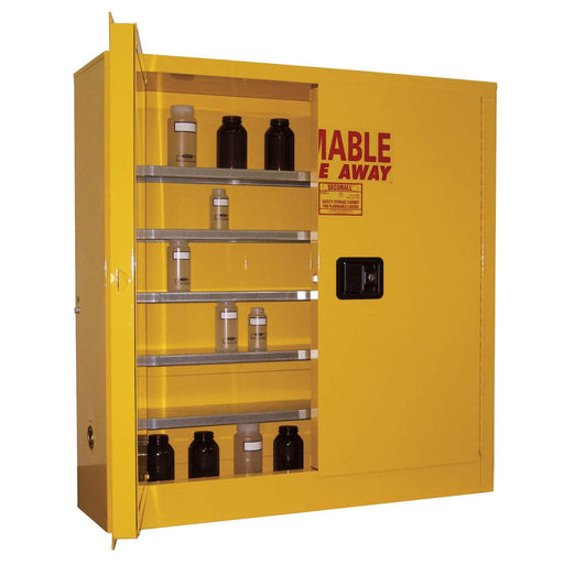 Securall  WMA124 - Wall Mountable Cabinet - 24 Gal. Self-Latch Standard 2-Door - Securall - Ambient Home