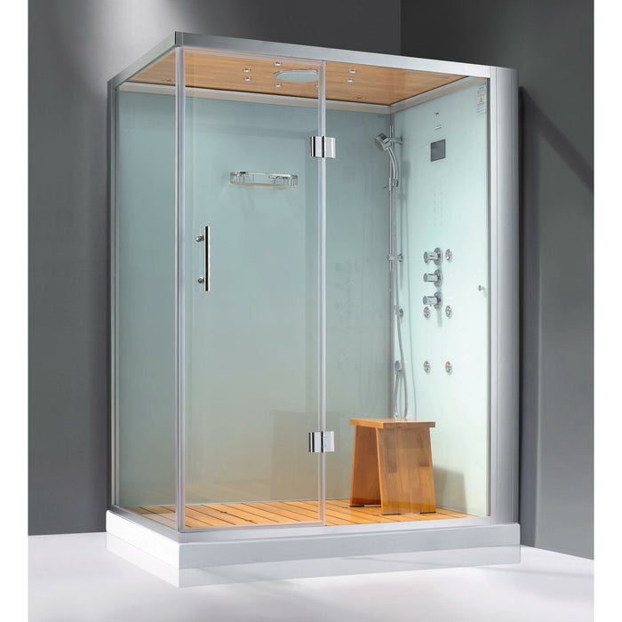 Athena WS-141 Steam Shower 59" x 36" x 89" - White - Athena - Ambient Home