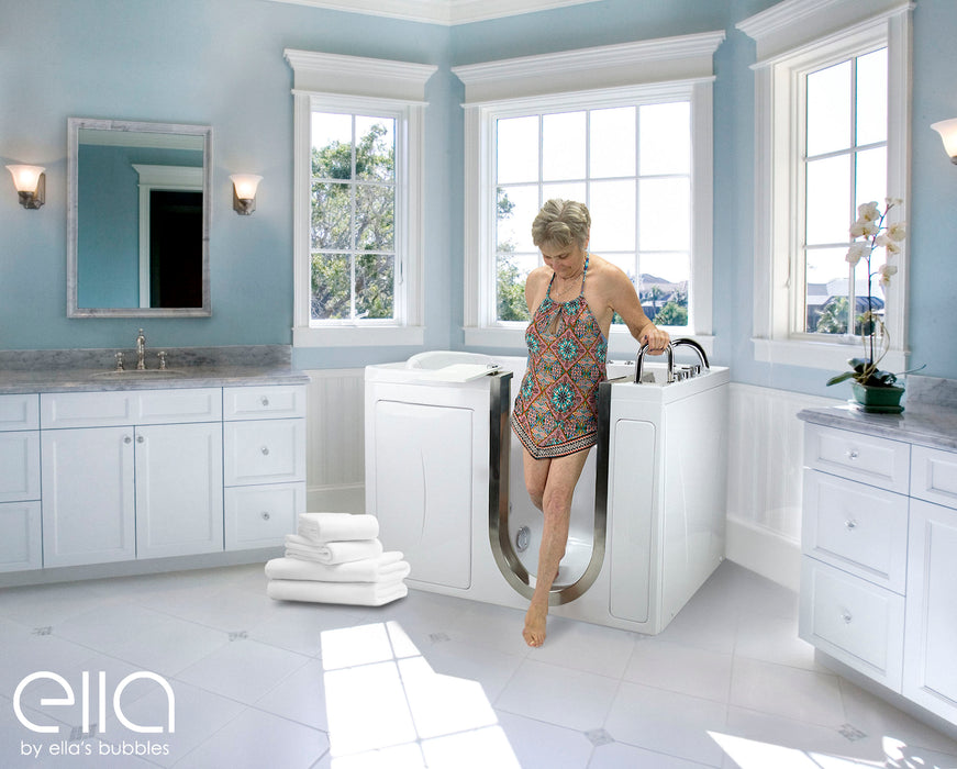 Ella's Bubbles Elite 30x52 Acrylic Walk-In Bathtub