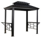 Sojag Gazebo BBQ Messina Grill 6 x 8 ft - Dark grey - Sojag Gazebo - Ambient Home