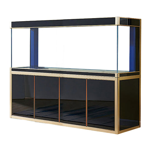 Aqua Dream 220 Gallon Tempered Glass Aquarium Black and Gold [AD-1760-BK] - Aquadream - Ambient Home