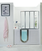 Ella's Bubbles Elite - Acrylic Inward Swinging Door Walk-In Tub (29.75″W x 52″L) - Ella's Bubbles - Ambient Home