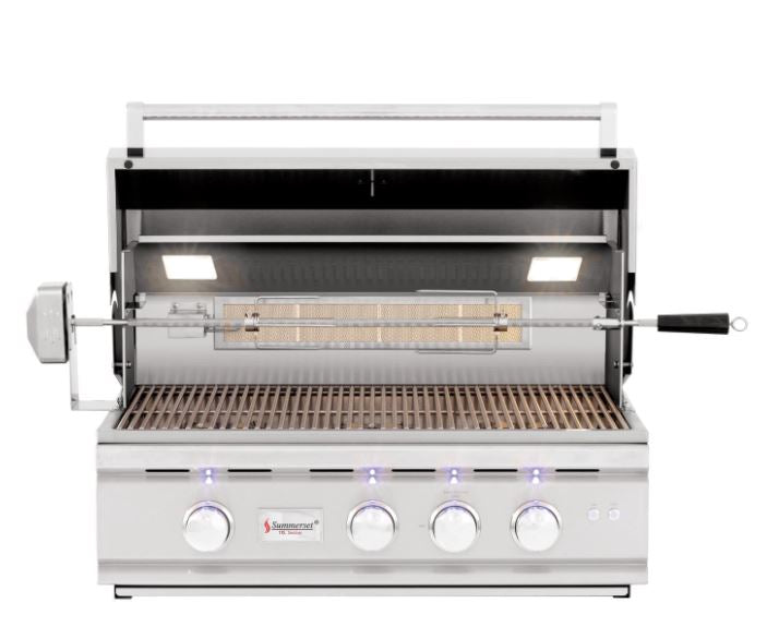 Summerset TRL 32-Inch 3-Burner Built-In Natural Gas Grill With Rotisserie - TRL32-NG - Summerset - Ambient Home