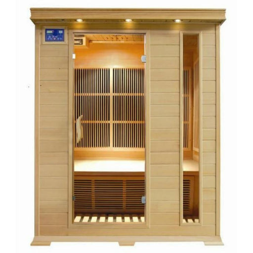 SunRay HL300C Aspen 3 Person Infrared Sauna 59" x 47" x 75" - Sunray Saunas - Ambient Home