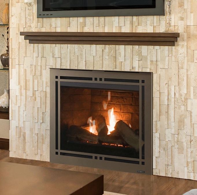 Majestic Meridian 36 Direct Vent Gas Fireplace | MERID36 | - Majestic - Ambient Home