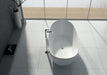 Legion Furniture WJ8611-W 64.2 Inch White Matt Solid Surface Tub, No Faucet - Legion Furniture Tubs - Ambient Home