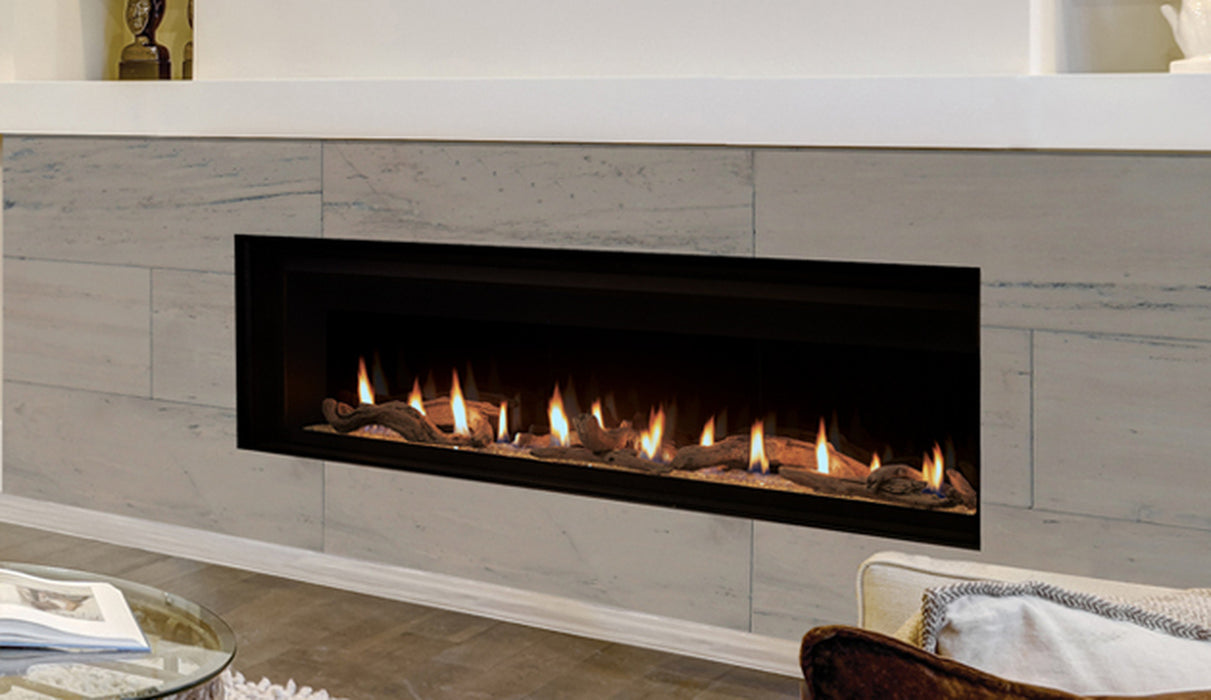 Superior 84 Direct Vent Contemporary Linear GAS Fireplace DRL6084TEN