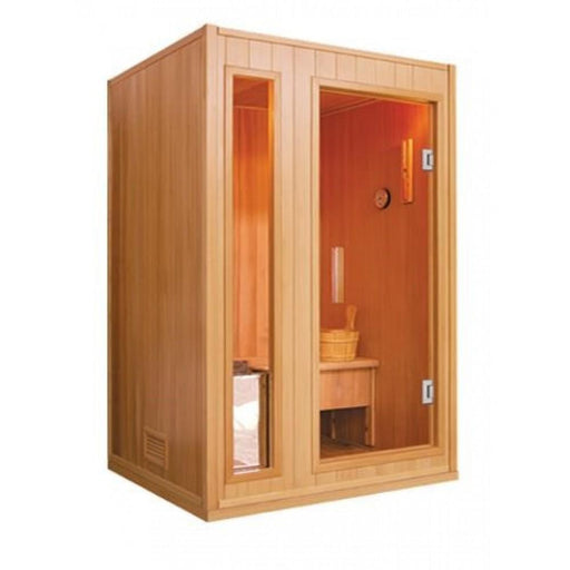 SunRay 2 Person Baldwin Traditional Steam Sauna (HL200SN) (75"H x 59"W x 42"D) - Sunray Saunas - Ambient Home