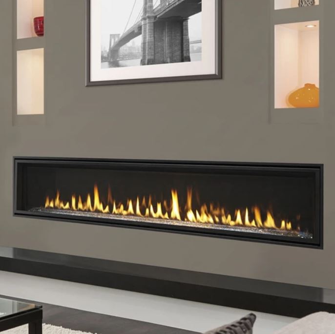 Majestic Echelon II 72 Inch Linear Direct Vent Gas Fireplace - ECHEL72IN-C - Majestic - Ambient Home