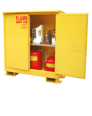 Securall  A130WP1 - Weatherproof Flammable Storage Cabinet - 30 Gal. Self-Latch Standard 2-Door - Securall - Ambient Home