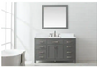 Design Element Valentino 54" Single Sink Vanity in Gray Finish V01-54-GY - Design Element - Ambient Home