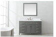 Design Element Valentino 54" Single Sink Vanity in Blue Finish V01-54-BLU - Design Element - Ambient Home