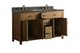 Design Element Bryson Bath Vanity Cabinet Only in Walnut - Design Element - Ambient Home