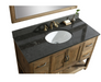 Design Element Austin Reclaimed Wood Bath Vanity Cabinet Only, Walnut Finish - Design Element - Ambient Home