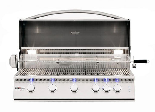 Summerset Sizzler Pro 40-Inch 5-Burner Built-In Natural Gas Grill With Rear Infrared Burner - SIZPRO40 - Summerset - Ambient Home
